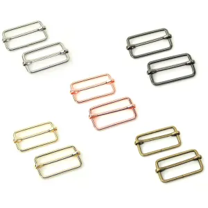 1 1/2" Slider Buckles from Sallie Tomato 2ct