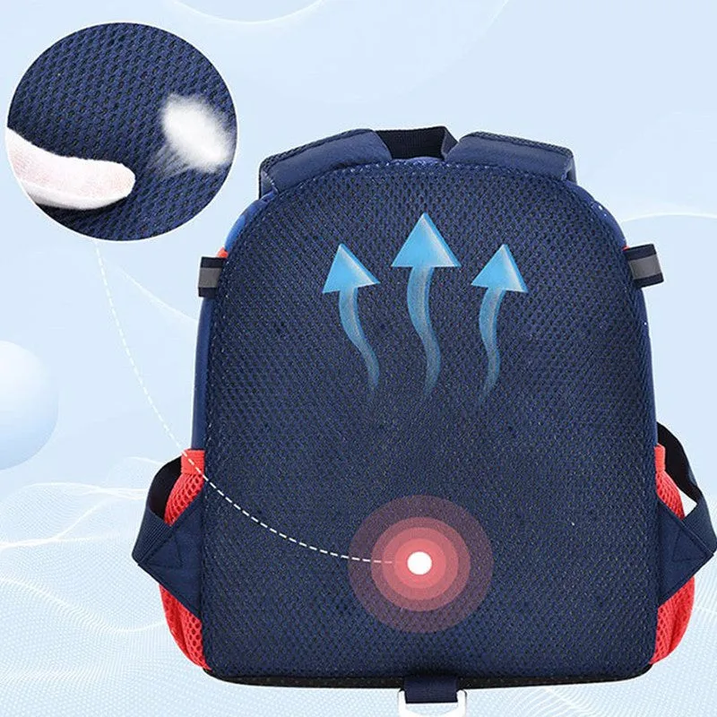 3D Rocket Design Kids School Bag