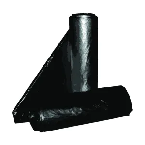 ALUF PLASTICS RL RL-3036XH Can Liner, 20 to 30 gal Capacity, Repro Blend, Black