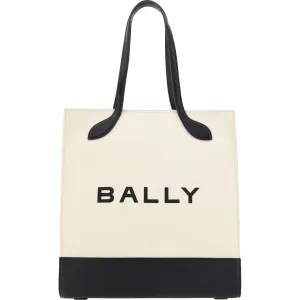 Bally Chic Monochrome Leather Tote Bag