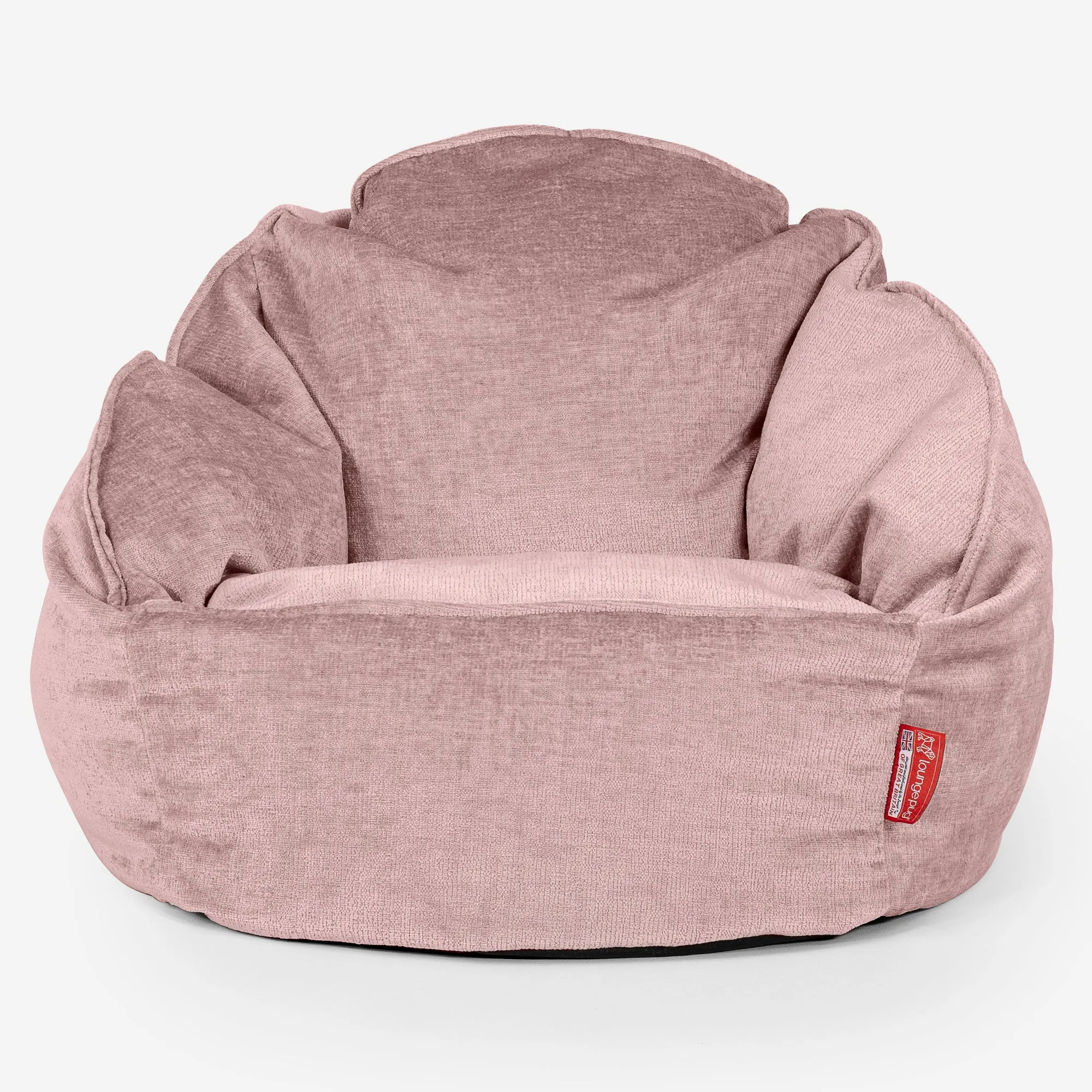 Bubble Bean Bag Chair - Chenille Pink