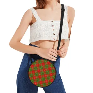 Burnett Tartan Round Satchel Bags