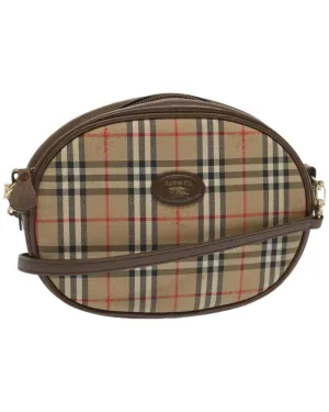 Classic Checkered Shoulder Bag in Premium Canvas Fabric