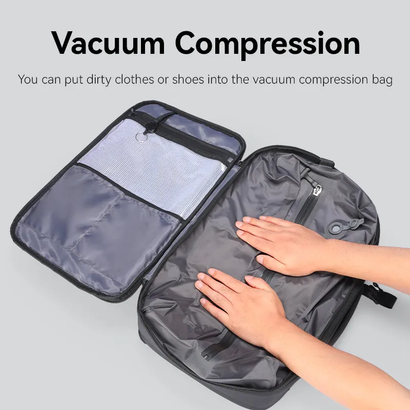 Expandos Compression: Larger And More Professional Multifunctional Buisness Backpack YKK Zipper