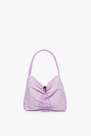 FELIX NYLON SHOULDER BAG | LAVENDER