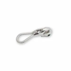 Four Nautical Zipper Pulls Nickel - Sallie Tomato