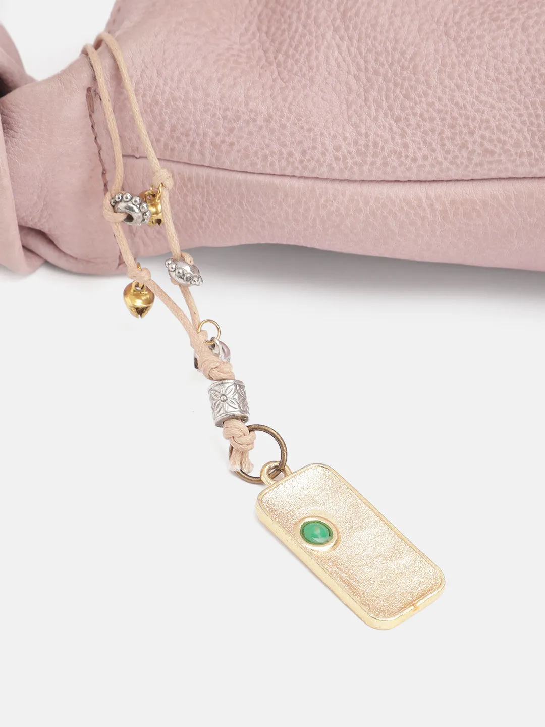 Glory: Elevate Your Look with Our Rose Leather Shoulder Bag