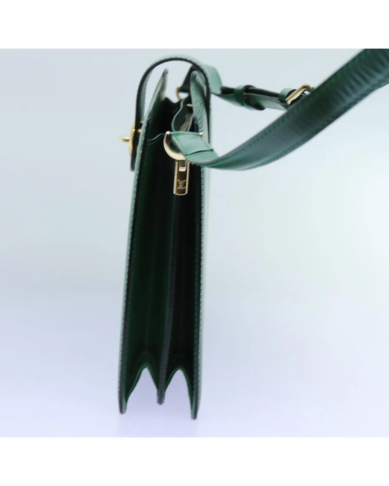 Green Epi Leather Capuchin Shoulder Bag with Dust Bag - Authentic LV Bag