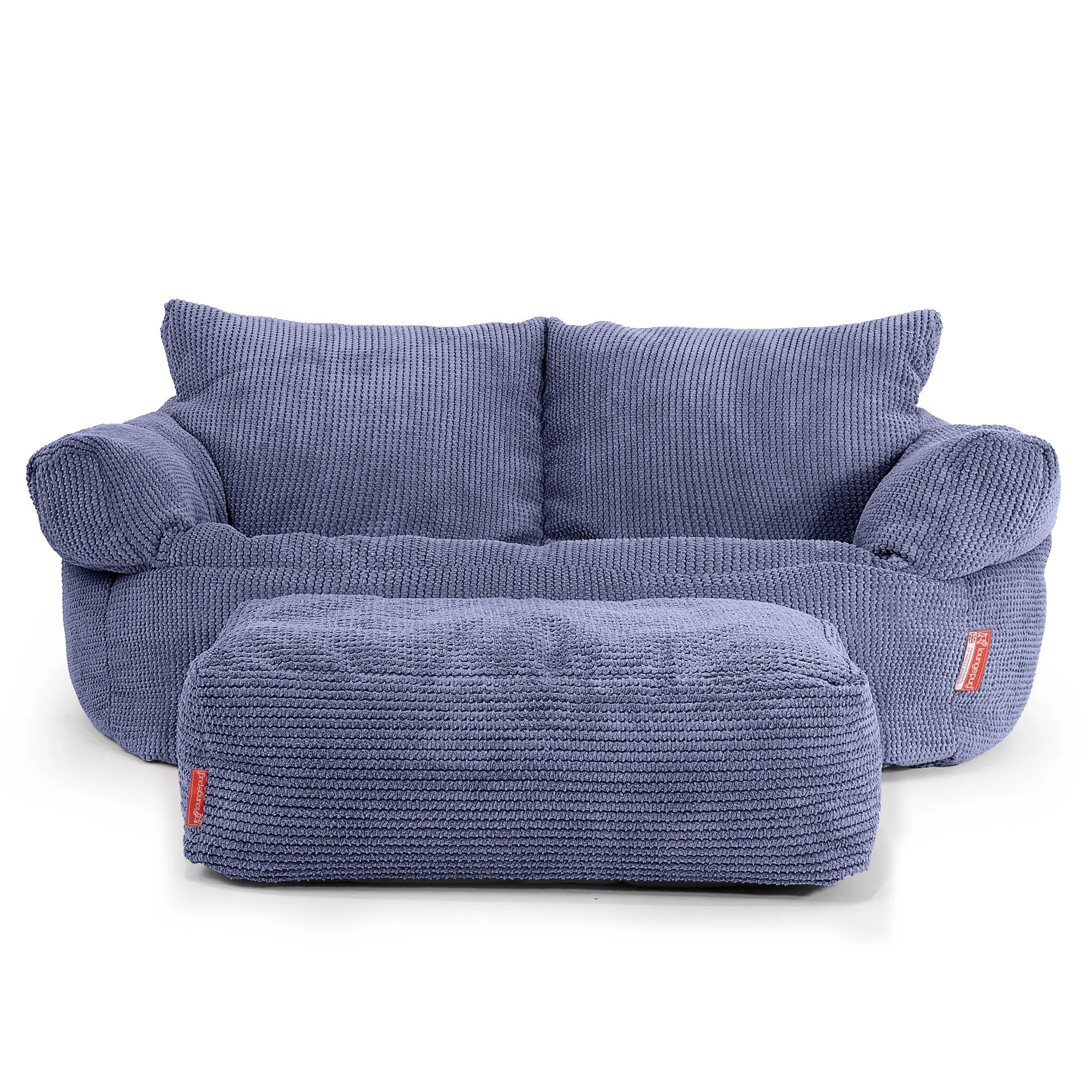 Josephine Sofa Bean Bag - Pom Pom Purple