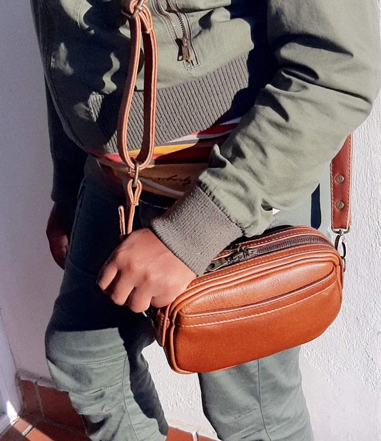 Lady X Leather Sling Bag