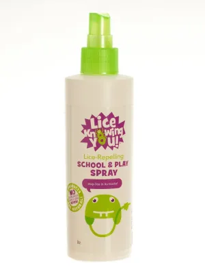 Lice Knowing You School and Play Spray 8 oz Spray