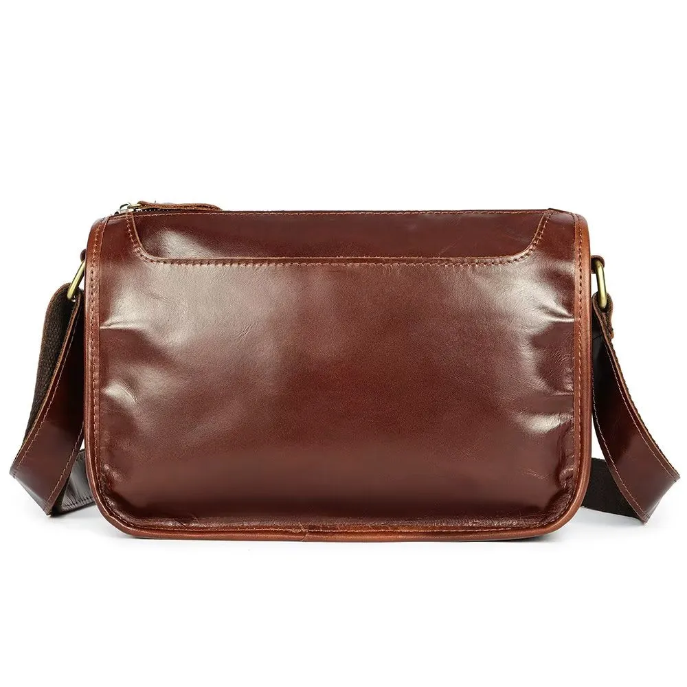 Luxury Genuine Leather Flap Classic Crossbody Bag