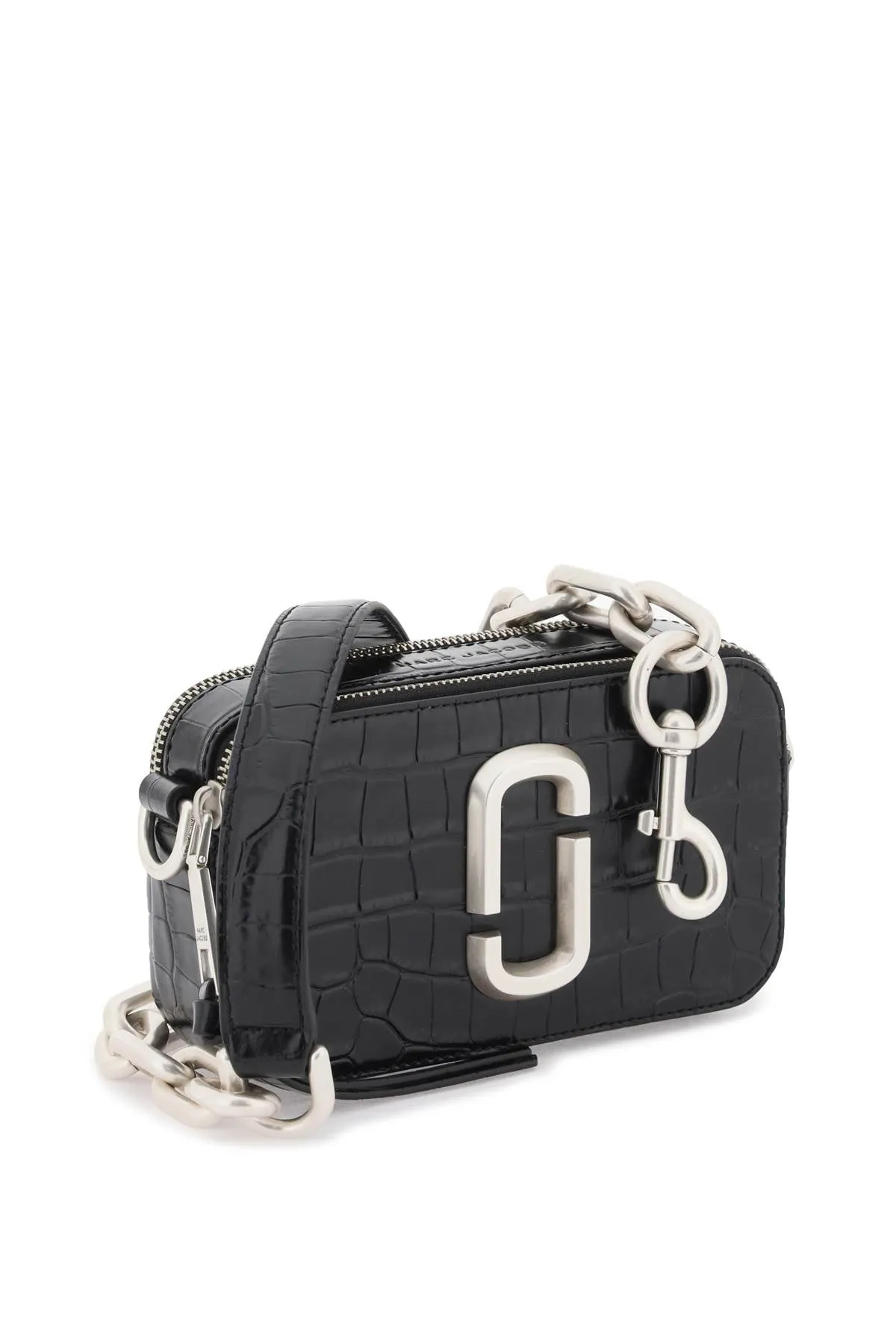 Marc jacobs the croc-embossed shoulder snapshot bag