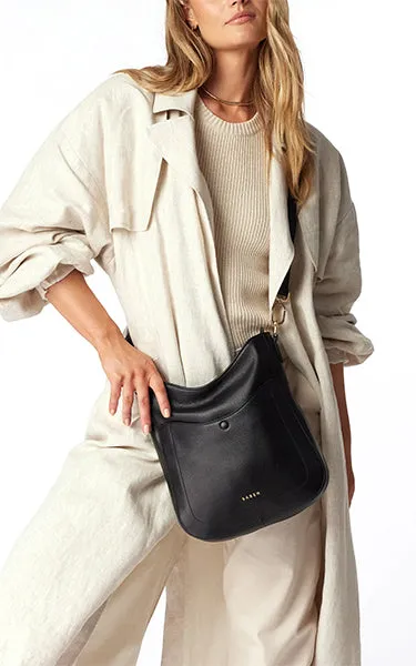 Saben Rebe Shoulder Bag in Black