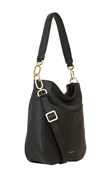 Saben Rebe Shoulder Bag in Black