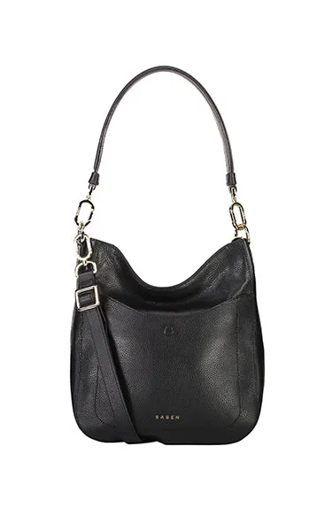 Saben Rebe Shoulder Bag in Black