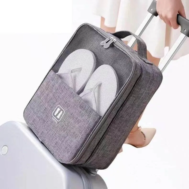 simplism style fashion multi-layer large-capacity shoes storage bag