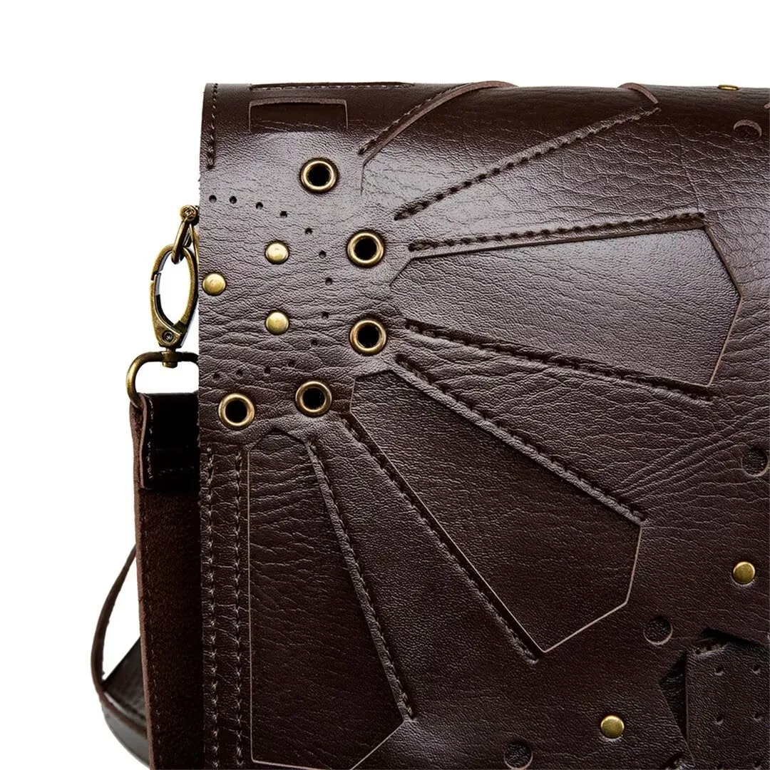 Sophisticated Square Leather Bag