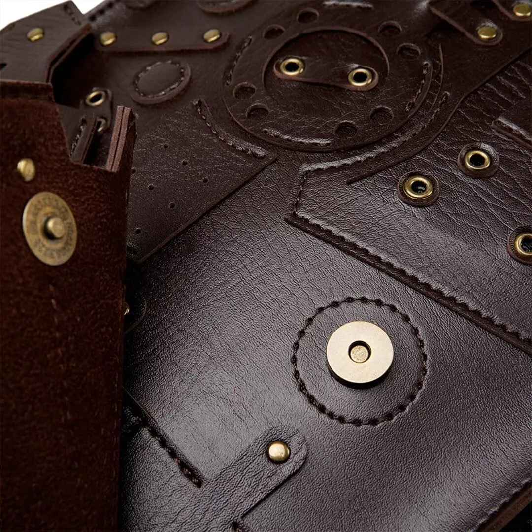 Sophisticated Square Leather Bag