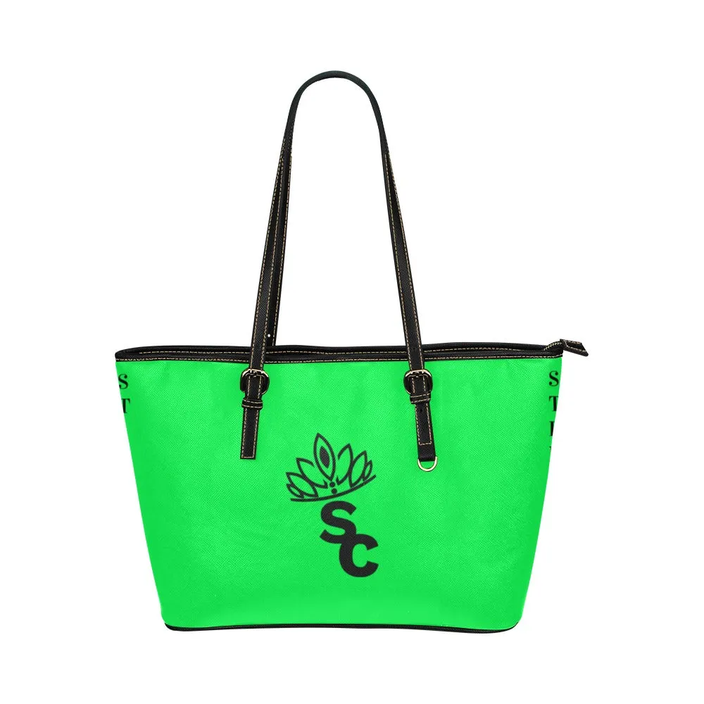 STILE CAPO QUEEN LIME BLKS TOTE BAG.