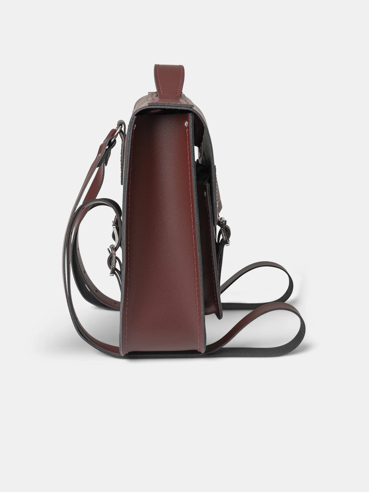 The Small Portrait Backpack -  Oxblood