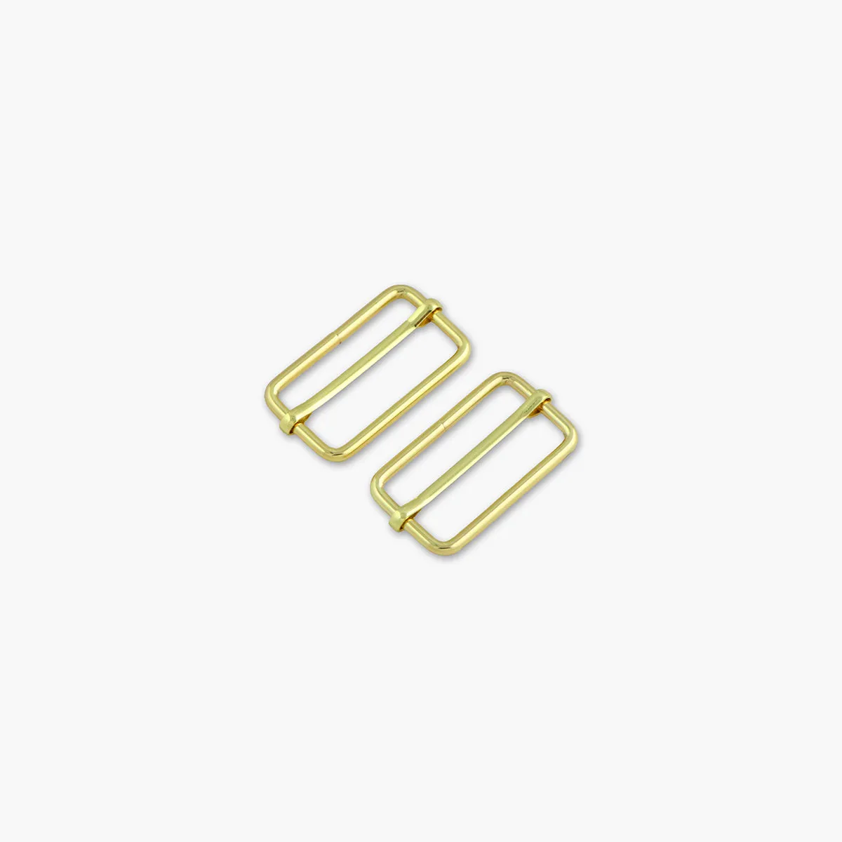 Two 1 1/2" Slider Buckles