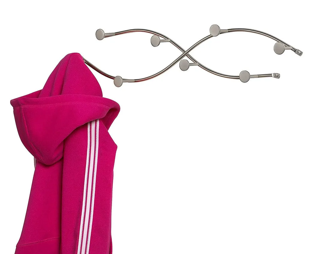 Wall Mount Sweep Coat Rack