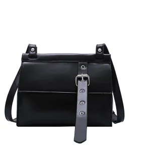 women's chic niche french style graceful classic joker leather shoulder bag